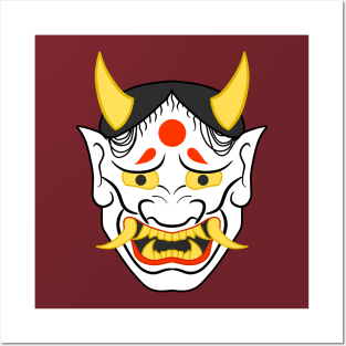 Hannya Mask Posters and Art